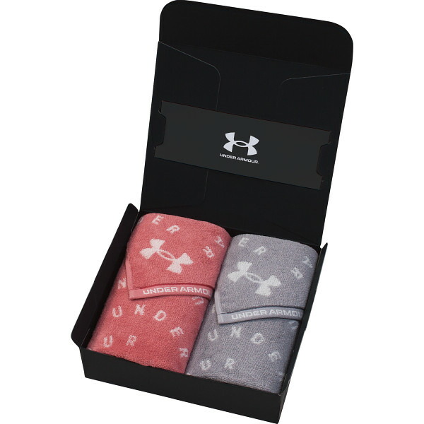 アンダーアーマー スポーツ タオル 2枚 セット ピンク 写真入り メッセージ カード 送料無料 初節句 入園 新入学 結婚 出産 成人式 七五三 内祝い お祝い お返し のし ギフトセット Sd 内祝い お祝い返し 人気 ギフト ランキング 初節句 入園 新入学 結婚