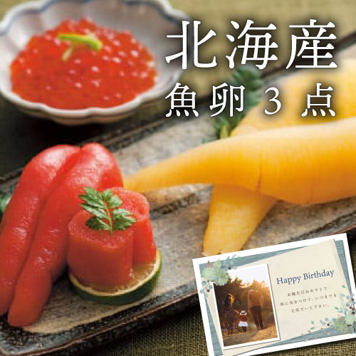 入学内祝い 内祝い お返し 豪華北海魚卵3点セット 食品 新築内祝い 両親 職場 半返し ママ友 身内 品物 快気祝い 快気内祝い 合格祝い お見舞い 退院祝い お礼 50代 60代 70代 80代 還暦 10000円 (KM)軽 ギフト 出産 結婚 退職 香典返し 自分へのご褒美 初節句 誕生日 内祝い