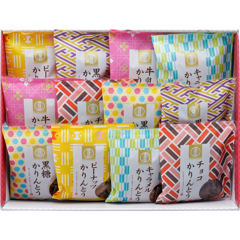 出産内祝い ギフト かりんとう 詰合せ 12個 スイーツ 和菓子 新築内祝い 両親 お返し 親 親戚 職場 半返し 休日 ママ友 身内 品物 新居 快気内祝い のし無料 挨拶状つき内祝い 快気祝い 円 就職祝い 軽 菓 ランキング Lo お祝いお返し 5000円 合格祝い