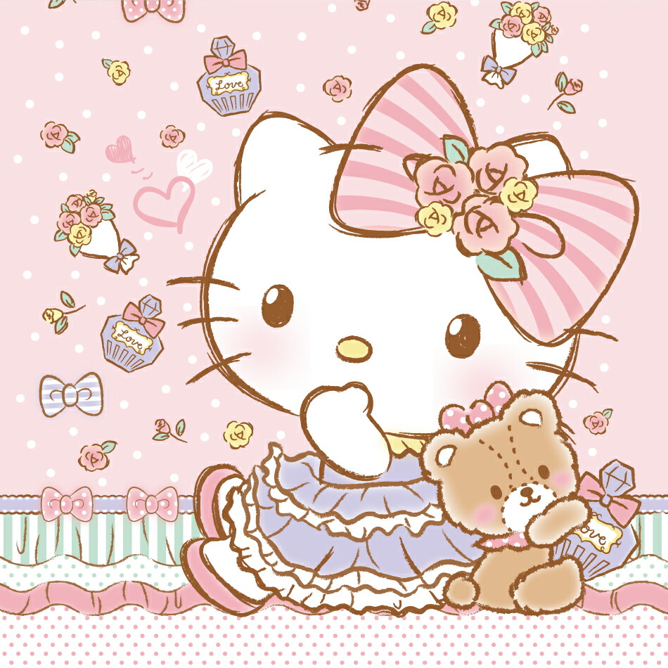 楽天市場 サンリオ ハローキティ のれん ガーリーリボンキティ 85 150 あす楽 インテリアショップシード