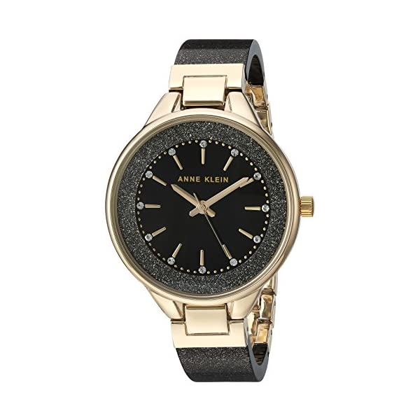 Anne Klein AK/1018 レディース 腕時計 Amazon.com: Anne Klein Women's AK/1018BKBK Black Ceramic