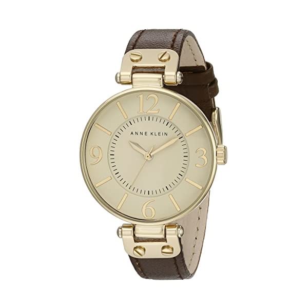 Discount And Stylish Leather 13 mm Watches Strap 109168IVBN_K0036484