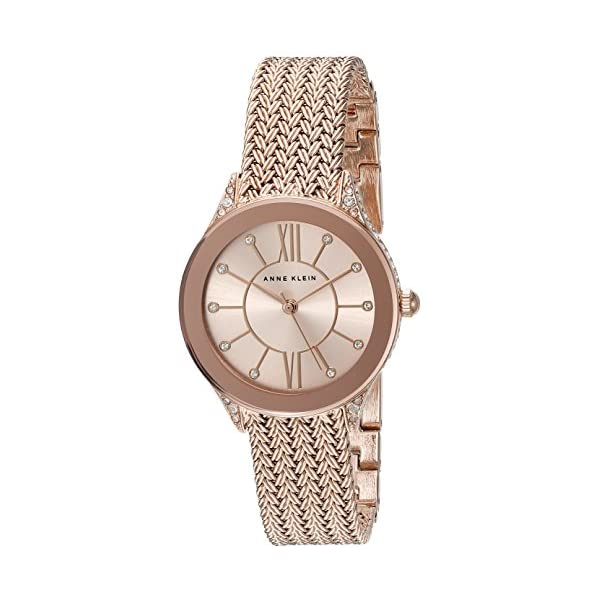 アンクライン Anne Klein 腕時計 ウォッチ 時計 レディース 女性用 スワロフスキー Anne Klein Women's Watch Swarovski Crystal Accented Mesh｜i-selection