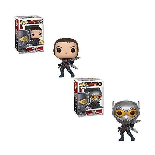 即納 大特価 And Chase Edition Limited Bobble Head Wasp The Movie Wasp The And Ant Man Marvel Pop Funko 限定版セット 人形 フィギュア マーベル ファンコ ワスプ アントマン The Bundle Pop 2 Figure Action Toy Chase