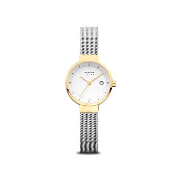 ベーリング 腕時計 ウォッチ BERING 14426-010 ソーラー コレクション レディース 女性用 スリム ソーラー電池 太陽電池 BERING Time | Women's Slim Watch 14426-010 | 26MM Case | Solar Collection | Stainless Steel Strap 北欧デザイン スカンジナビアデザイン|i-selection