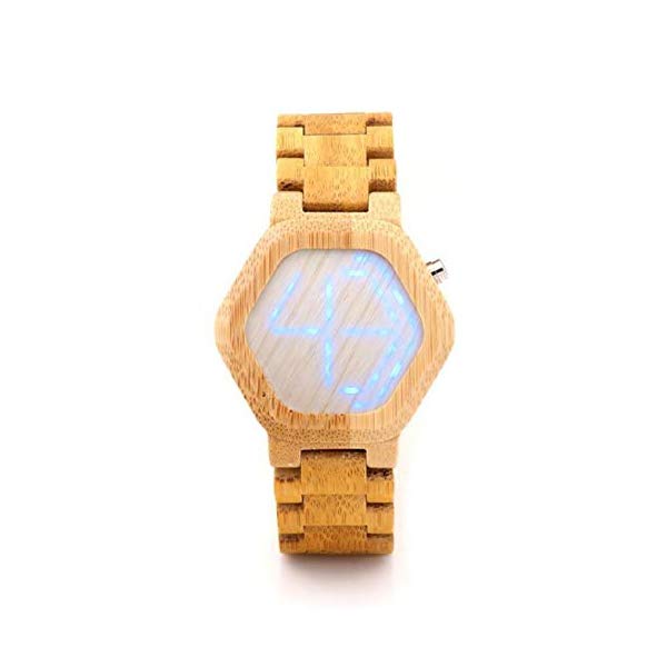 新品即決 ボボバード Bobo Bird 竹 腕時計 木製 時計 ウッドウォッチ メンズ 男性用 Bobo Bird Men Bamboo Wood Watch Digital Watch Men Luminous カレンダー Wristwatch For Men 売り切れ必至 Zistabzar Com