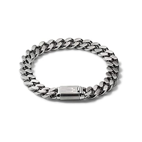 ブローバ 腕時計 ウォッチ BULOVA J96B016M 時計 クラシック メンズ 男性用 Bulova Mens Classic Stainless Steel Chain Link Bracelet with Brushed Signature Clasp (Model J96B016M), Silver-Tone