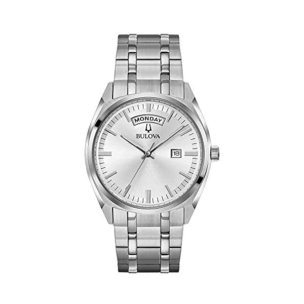 ブローバ 腕時計 ウォッチ BULOVA 96C127 時計 クラシック クォーツ メンズ 男性用 Bulova Classic Quartz Mens Watch, Stainless Steel , Silver-Tone (Model: 96C127)｜i-selection
