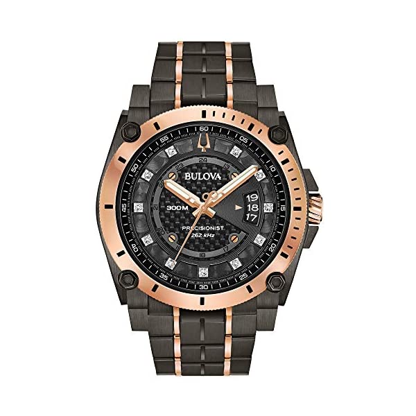 ブローバ ウォッチ 御覧なさる BULOVA 98D149 時辰儀 プレシジョニスト Bulova Precisionist - 98D149 Black One Size