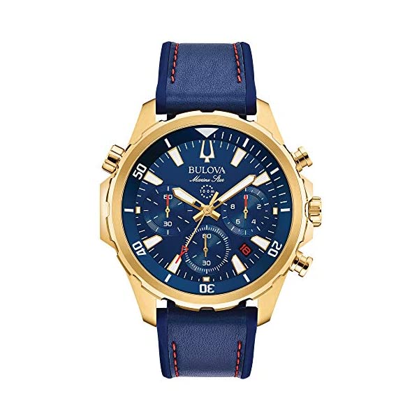 ブローバ 腕時計 ウォッチ BULOVA 97B168 時計 マリンスター クロノグラフ メンズ 男性用 Bulova 97B168 Men's Marine Star Chronograph Watch