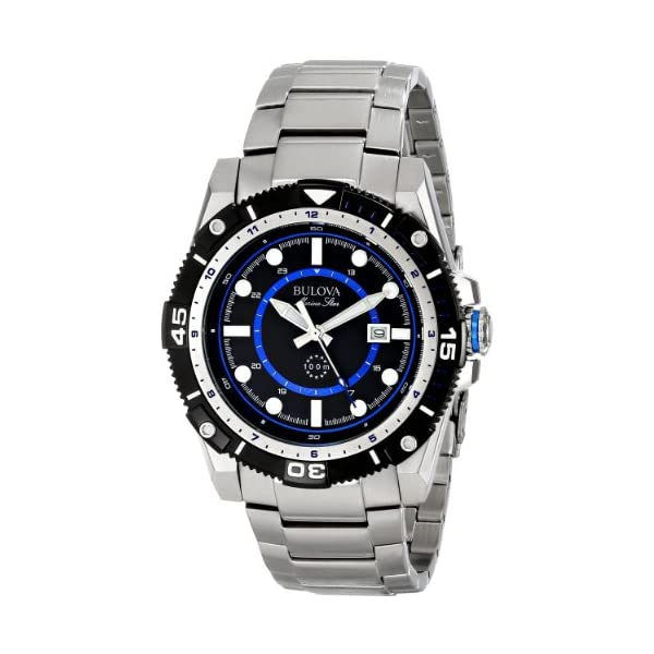 ブローバ ウオッチ ご覧なさる BULOVA 98B177 時辰儀 米国海兵隊員はやりっ子 メンズ 成人男性用 Bulova Men\u0027s 98B177 Marine Star Stainless Steel Watch