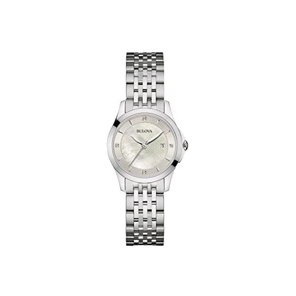 ブローバ 腕時計 ウォッチ BULOVA 96P160 時計 Bulova womens 96P160 14mm Stainless Steel Silver Watch Bracelet｜i-selection