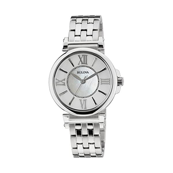 ブローバ ウォッチ 御覧なさる BULOVA 96L156 時辰儀 レディース お上さん用 Bulova Women\u0027s 96L156 Round Dress Watch