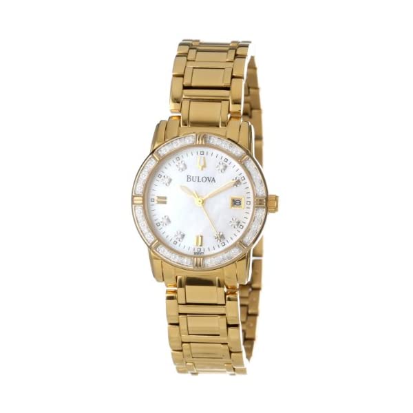 ブローバ ウォッチ 御覧なさる BULOVA 98R165 時辰儀 レディース お上さん用 Bulova Women\u0027s 98R165 Diamond Case Watch