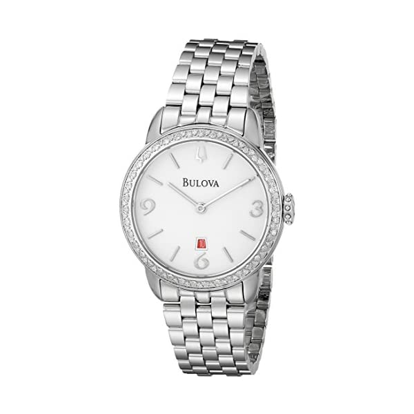 ブローバ 腕時計 ウォッチ BULOVA 96R183 時計 アナログ クォーツ レディース 女性用 Bulova Women's 96R183 Analog Display Analog Quartz Silver Watch|i-selection