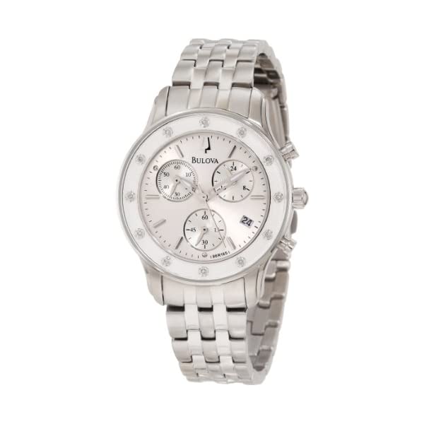ブローバ ウオッチ ご覧なさる BULOVA 96R165 時辰儀 クロノグラフ レディース 成人女性用 Bulova Women\u0027s 96R165 Chronograph Bracelet Watch