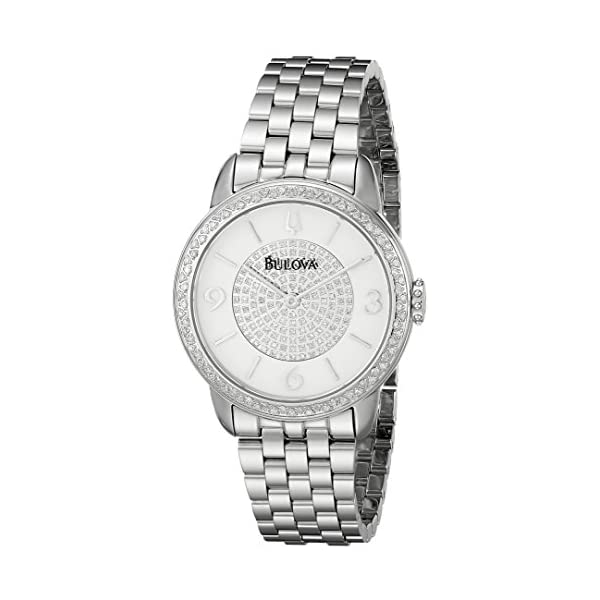 ブローバ ウオッチ ご覧なさる BULOVA 96R184 時辰儀 アナログ 石英 レディース 成人女性用 Bulova Women\u0027s 96R184 Analog Display Analog Quartz Silver Watch