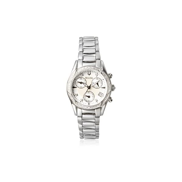 ブローバ 腕時計 ウォッチ BULOVA 96R134 時計 レディース 女性用 Bulova Women's 96R134 Silver Stainless Steel Watch