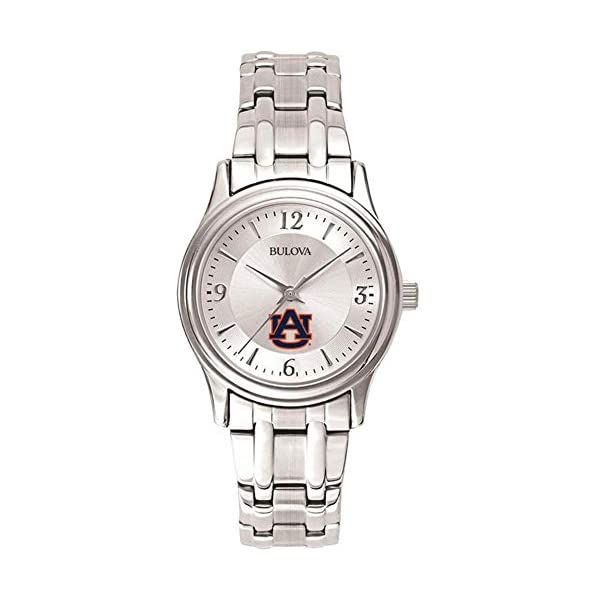 ブローバ 腕時計 ウォッチ BULOVA 時計 レディース 女性用 Bulova Women's Auburn University Tigers Watch Silver Circle II｜i-selection