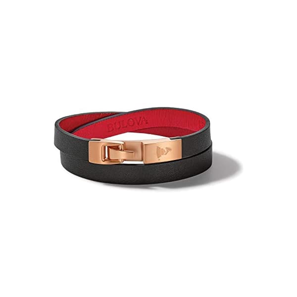 ブローバ ブレスレット バングル 腕時計 アクセサリー グッズ プレゼント BULOVA J97B005S メンズ 男性用 Bulova Mens Latin Grammy Wrap Bracelet