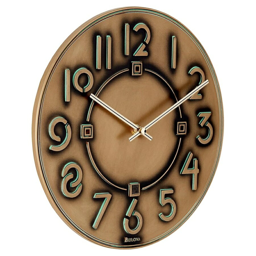 ブローバ C3333 見せびらかす会 真っ正直・ロイド・ライト 掛時計 Bulova C3333 Exhibition Frank Lloyd Wright Wall Clock