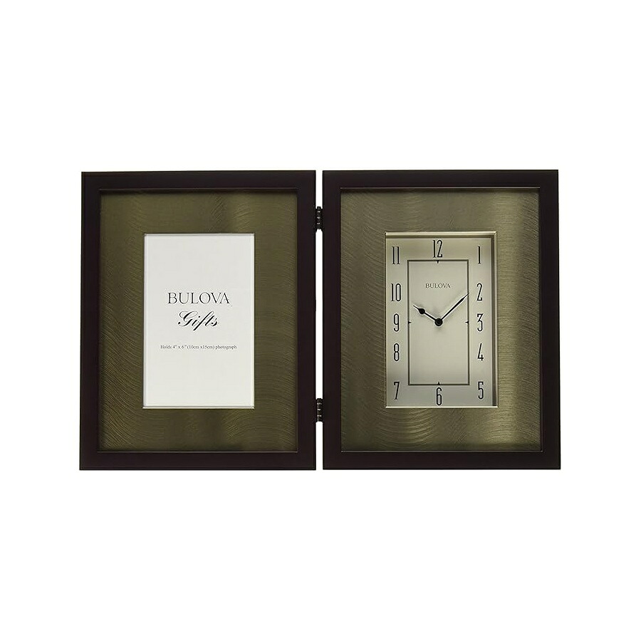 ブローバ 置時計 B1234 ウィンフィールド ピクチャーフレームクロック Bulova B1234 Winfield Picture Frame Clock|i-selection