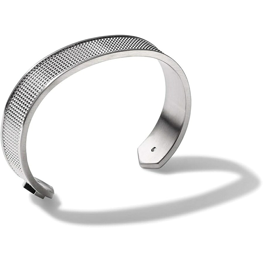 ブローバ メンズ ステンレススチールカフ Mens Precisionist Stainless Steel Cuff