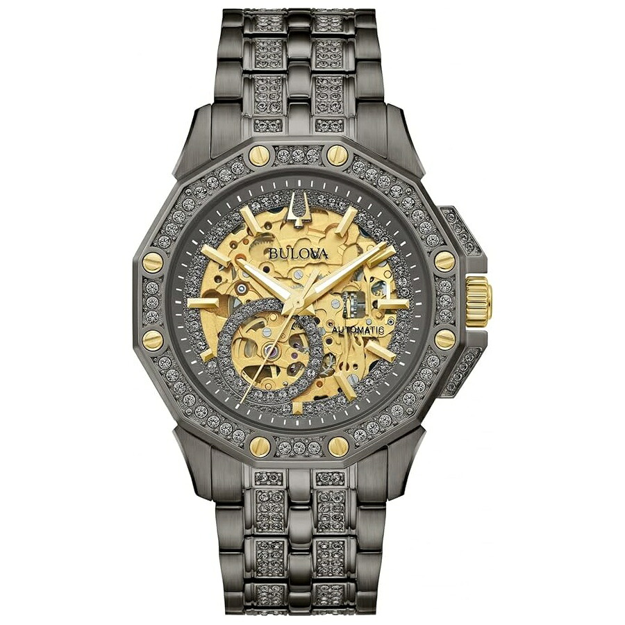 ブローバ 腕時計 ウォッチ オートマティック ウォッチ 98A293 グレー std エレガント Bulova Automatic Watch 98A293, Grey, std, Elegant｜i-selection
