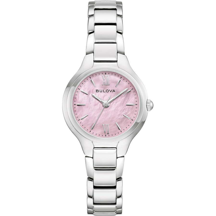ブローバ 腕時計 ウォッチ レディース 3 針クォーツ クラシック ステンレススチール ケース 28mm Bulova Ladies 3-Hand Quartz Classic, Stainless Steel Case, 28mm｜i-selection