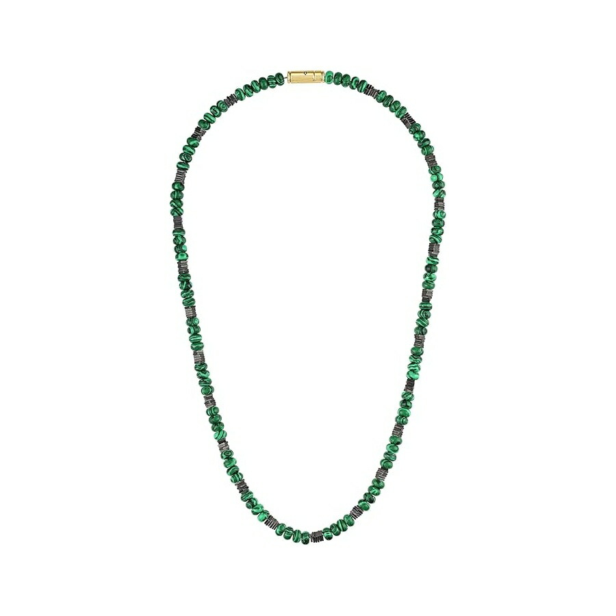ブローバ  メンズ 宝飾品 古典派音楽 セミプレシャス ビーズ 首飾り Bulova Men\u0027s Jewelry Classic Semi-Precious Beaded Necklace
