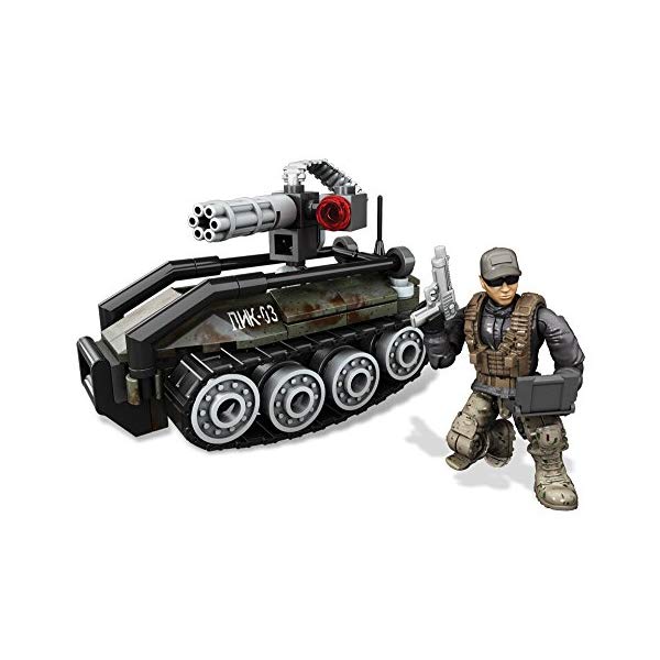 コールオブデューティ メガ立ちはだかる メガコンストラックス 立ちはだかる 手あそび 図形 Mega Construx Call of Duty Assault Stirke UGV Drone 6 Toy