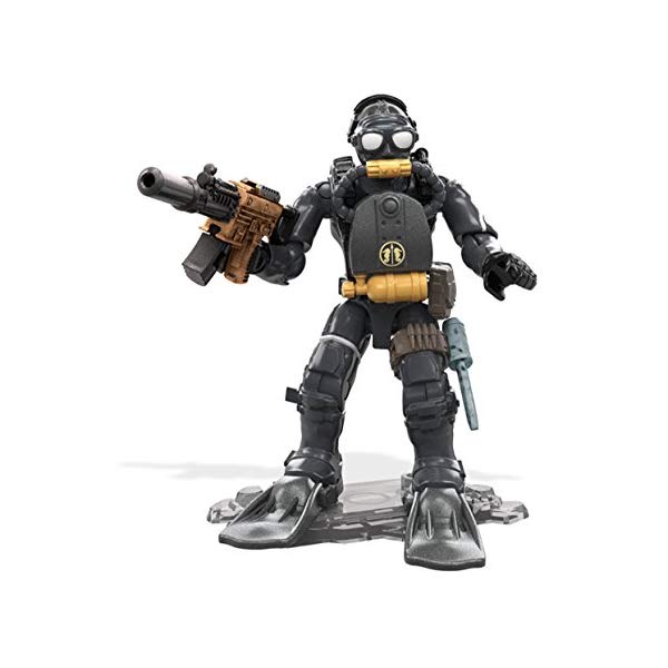 コールオブデューティ メガ立ちはだかる メガコンストラックス 立ちはだかる 手あそび 図形 Mega Construx Call of Duty Combat Diver Construction Set