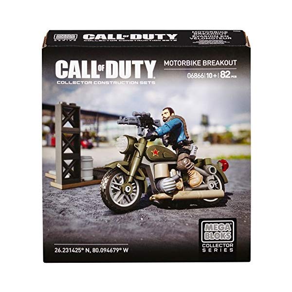 コールオブデューティ メガブロック ブロック おもちゃ フィギュア Mega Bloks Call Of Duty Motorbike Breakout