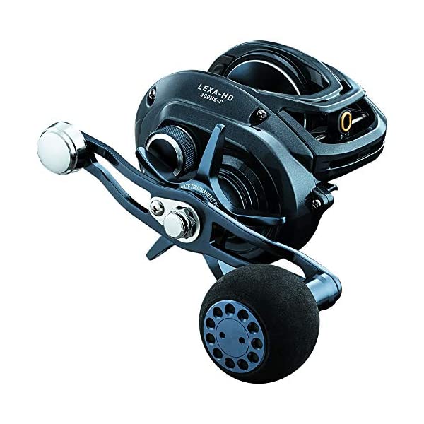 ダイワ DAIWA リール 釣具 釣り道具 フィッシング SALTIST50P ソルティストスタードラッグソルトウォーターキャスティングリール 右利き ブラック Daiwa LX-HD300HS-P Lexa 300 Hd Baitcasting Reel, 6 Crbb + 1, 7.4 : 1