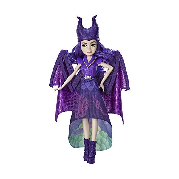 楽天市場 ディズニー ディセンダント マル バーサ ドール 人形 フィギュア 着せ替え おもちゃ グッズ Disney Descendants Dragon Queen Mal Fashion Doll Transforms To Winged Dragon I Selection