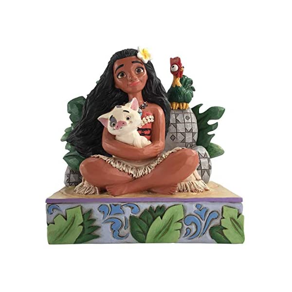 モアナと伝説の海　フィギュアスタチュー　エネスコ新品　マウイ ヘイヘイ　プア j0032747.jpg