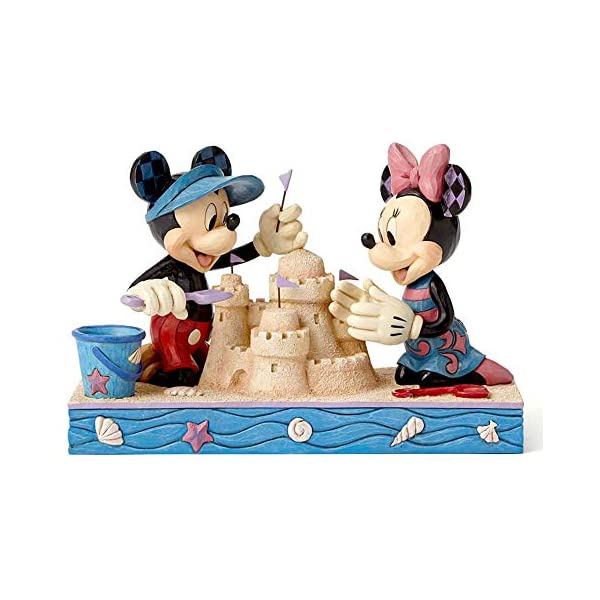 73％以上節約 翌日発送可能 エネスコ ディズニー トラディションズ ジムショア ミッキー ミニー フィギュア 人形 置物 インテリア プレゼント Enesco Disney Traditions by Jim Shore Seaside Mickey and Minnie Figurine 5.5