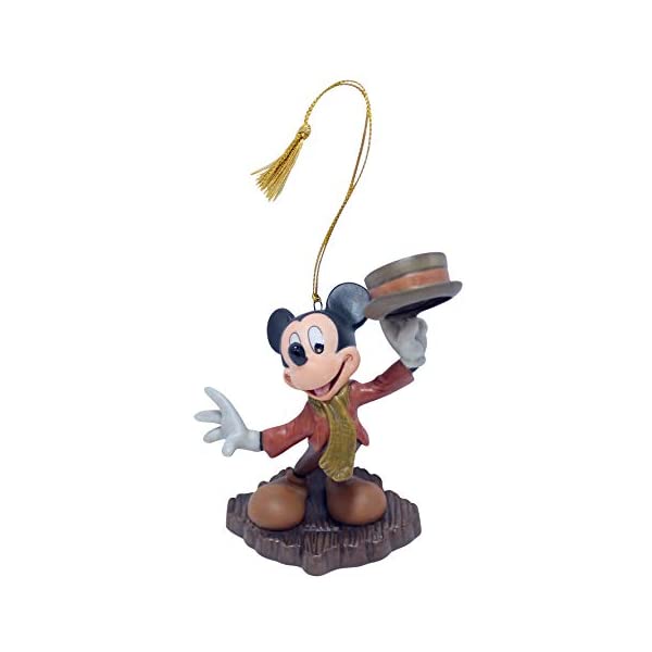 ミッキー オーナメント クリスマス 装飾 フィギュア 人形 置物 インテリア プレゼント Mickey as Bob Cratchit Christmas Carol Ornament