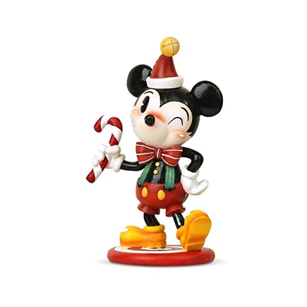 エネスコ ミス・ミンディ ミッキー フィギュア 人形 置物 インテリア プレゼント Enesco The World of Miss Mindy Christmas Mickey Mouse Figurine, 5.91 Inch, Multicolor,6003765|i-selection