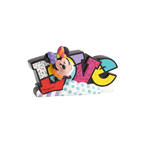 エネスコ ディズニー ブリット ミニー ストーンレジン フィギュア 人形 置物 インテリア プレゼント Enesco Disney By Britto Minnie Love 3 25 Stone Resin Figurine Opinioncubana Com