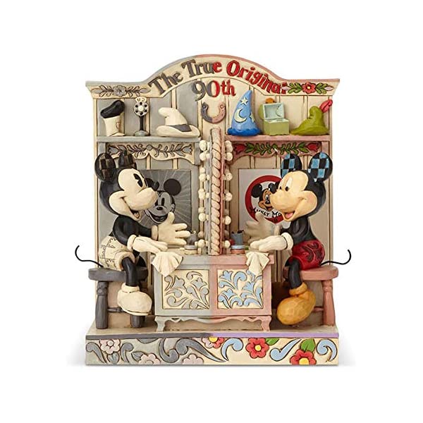 売店 エネスコ ディズニー トラディションズ ミッキー フィギュア 人形 置物 インテリア プレゼント Enesco Disney Traditions Mickey 90th Anniversary Fucoa Cl