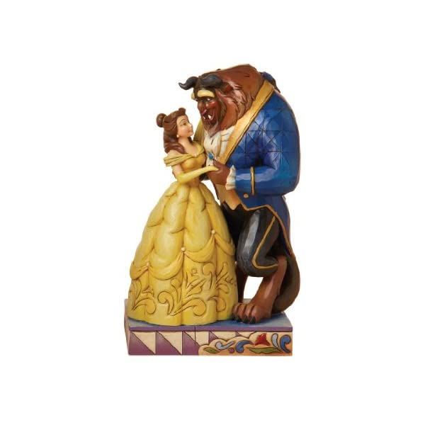 ☆レア　Disney Traditions ディズニートラディション　美女と野獣 JIM SHORE】ディズニートラディション：美女と野獣 エンチャン