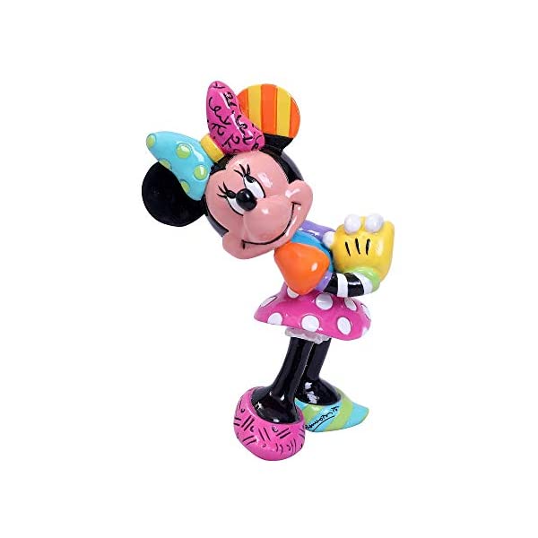 63 Off エネスコ ディズニー ブリット ミニー フィギュア 人形 置物 インテリア プレゼント Enesco Disney By Britto Minnie Mouse Miniature Figurine 3 15 Inch Multicolor Fucoa Cl