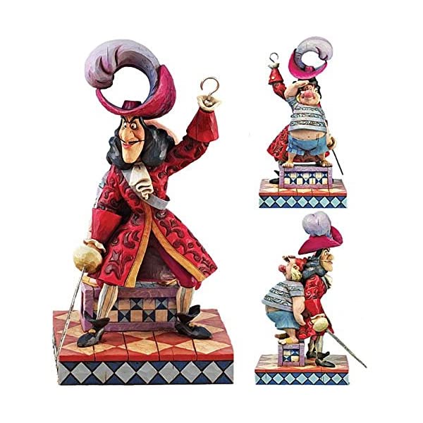 ディズニー ジムショア フック船長 フィギュア 人形 置物 インテリア プレゼント Disney Jim Shore Captain Hook Mr Smee 最大の割引