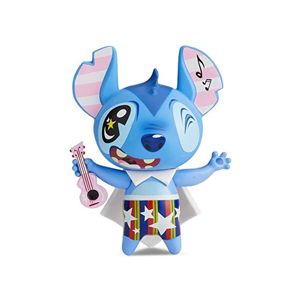 エネスコ ディズニー ミス・ミンディ デザイナー コレクション リロ＆スティッチ フィギュア 人形 置物 インテリア プレゼント Enesco World of Miss Mindy Presents Disney Designer Collection Stitch Vinyl Figurine, 7\
