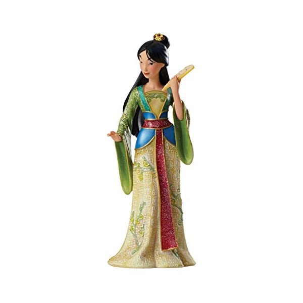 最大99 オフ エネスコ ディズニー ショーケース ムーラン ストーンレジン フィギュア 人形 置物 インテリア プレゼント Enesco Disney Showcase Couture De Force Mulan Stone Resin Princess Figurine Fucoa Cl