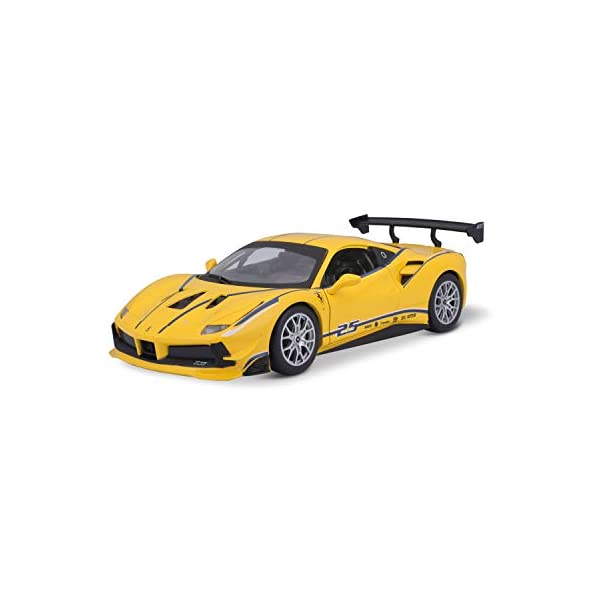フェラーリ ブラーゴ モデルカー ダイキャスト 模型 ミニカー グッズ 納車祝い プレゼント インテリア スーパーカー Bburago-1/24 Ferrari Racing-488 Challenge, 18-26307