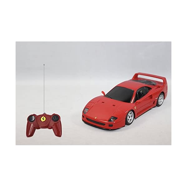 フェラーリ モデルカー ダイキャスト 模型 ミニカー グッズ 納車祝い プレゼント インテリア スーパーカー Radio Remote Control 1/24 Scale Ferrari F40 Licensed RC Model Car (Red)｜i-selection