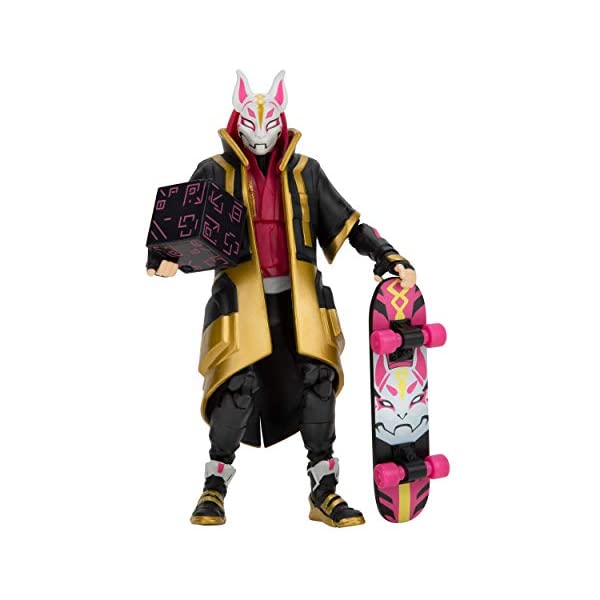 春の新作 フォートナイト フィギュア 人形 おもちゃ グッズ ドリフト レジェンダリー シリーズ Fortnite Legendary Series 1 Figure Pack 6 Inch Drift Collectible Action Features 2 Harvesting Tools 3 Weapons Back Bling Consumable Collect Them