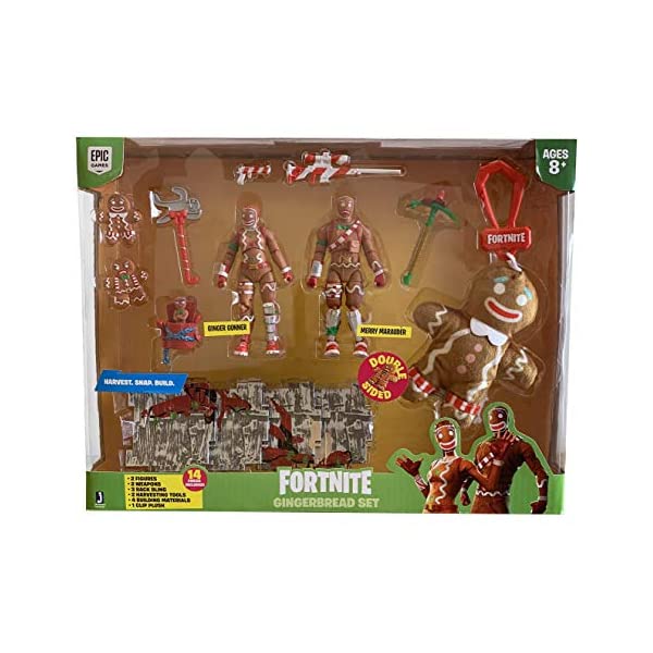 Sale 87 Off フォートナイト フィギュア 人形 おもちゃ グッズ プレゼント Fortnite Gingerbread Set 2 Figure Pack Merry Marauder Ginger Gunner Fucoa Cl